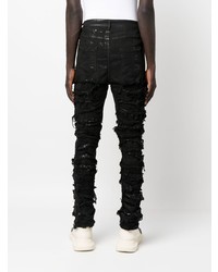 Jean déchiré noir Rick Owens DRKSHDW