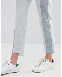 Jean délavé à l'acide bleu clair Asos