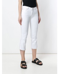 Jean flare blanc 7 For All Mankind