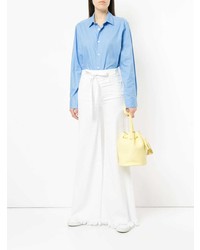 Jean flare blanc Frame Denim