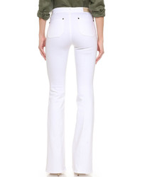 Jean flare blanc MiH Jeans