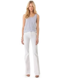 Jean flare blanc MiH Jeans