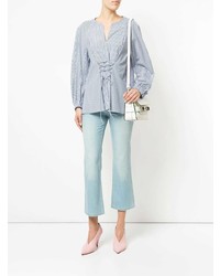 Jean flare bleu clair Tibi