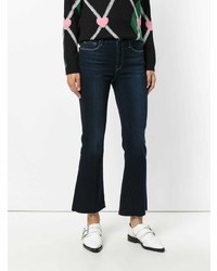 Jean flare bleu marine Frame Denim