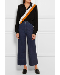 Jean flare bleu marine Stella McCartney