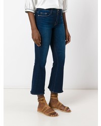 Jean flare bleu marine Frame Denim