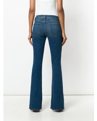 Jean flare bleu marine Frame Denim