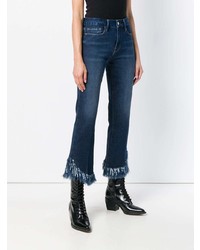 Jean flare bleu marine Frame Denim