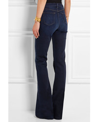 Jean flare bleu marine J Brand