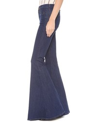 Jean flare bleu marine MiH Jeans