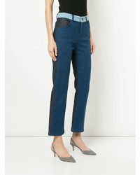 Jean flare bleu marine Victoria Victoria Beckham