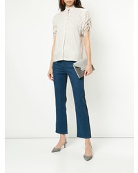 Jean flare bleu marine Victoria Victoria Beckham