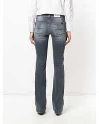 Jean flare gris foncé 7 For All Mankind