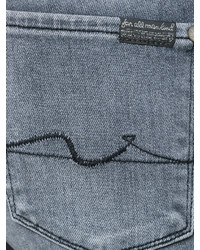 Jean flare gris foncé 7 For All Mankind