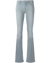 Jean flare gris 7 For All Mankind
