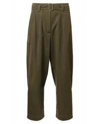 Jean flare marron foncé Max Mara