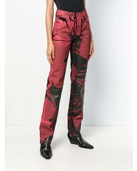 Jean flare rouge Calvin Klein 205W39nyc