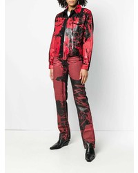 Jean flare rouge Calvin Klein 205W39nyc