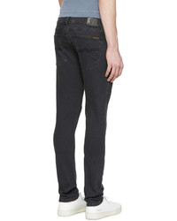 Jean gris foncé Nudie Jeans