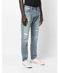 Jean imprimé bleu clair Evisu