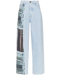 Jean imprimé bleu clair Calvin Klein Jeans Est. 1978