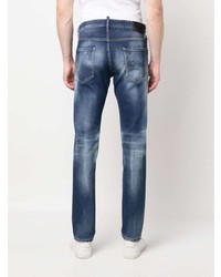 Jean imprimé bleu clair DSQUARED2