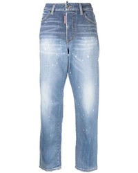 Jean imprimé bleu clair DSQUARED2