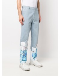 Jean imprimé bleu clair RIPNDIP