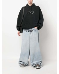 Jean imprimé bleu clair Vetements