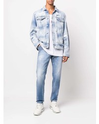 Jean imprimé bleu clair DSQUARED2