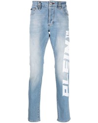 Jean imprimé bleu clair Philipp Plein