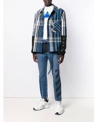 Jean imprimé bleu Off-White