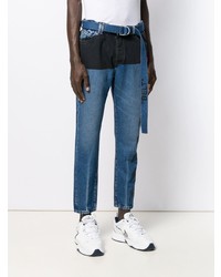 Jean imprimé bleu Off-White