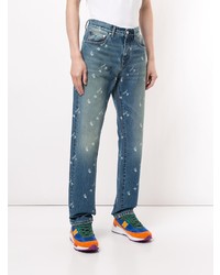 Jean imprimé bleu Off-White