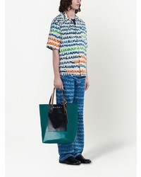 Jean imprimé bleu Marni