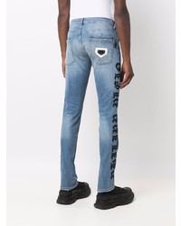 Jean imprimé bleu Philipp Plein