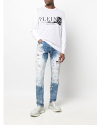 Jean imprimé bleu Philipp Plein