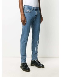 Jean imprimé bleu Diesel