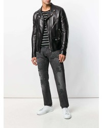 Jean imprimé gris foncé Philipp Plein