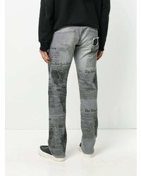 Jean imprimé gris Philipp Plein