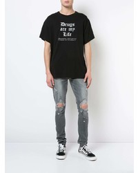 Jean imprimé gris Amiri