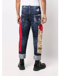 Jean imprimé multicolore DSQUARED2