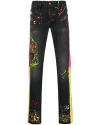 Jean imprimé noir Philipp Plein