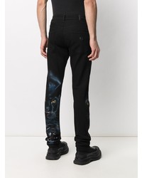 Jean imprimé noir Philipp Plein