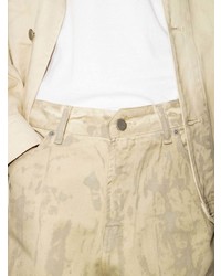 Jean imprimé tie-dye beige A-Cold-Wall*