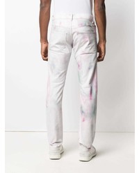 Jean imprimé tie-dye blanc Isabel Marant Étoile