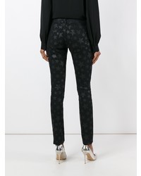 Jean skinny à étoiles noir Saint Laurent