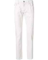 Jean skinny blanc Dolce & Gabbana