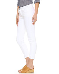 Jean skinny blanc Gold Sign