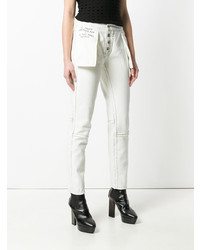 Jean skinny blanc Unravel Project